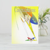 Glückwünsche Einladung (Stehend Vorderseite)