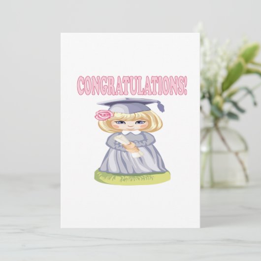 Glückwünsche Einladung (Stehend Vorderseite)