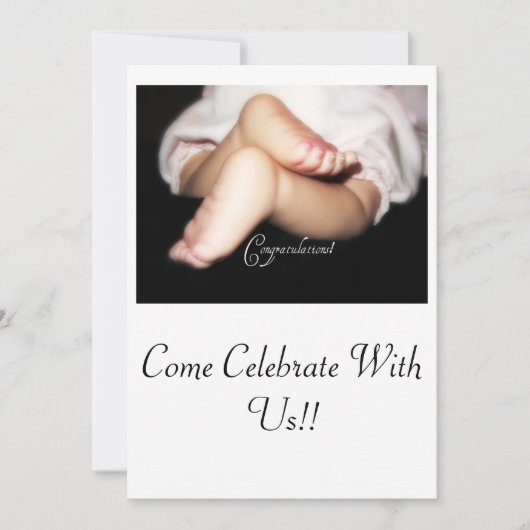 GLÜCKWÜNSCHE EINLADUNG (Vorderseite)