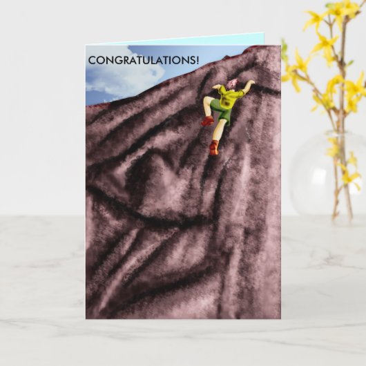 GLÜCKWÜNSCHE! … (für ihn) Karte (Gelbe Blume)