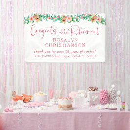 Glückwünsche für tropische Ruhezeiten Banner