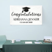 Glückwünsche graduieren einfaches banner (Messeveranstaltung)