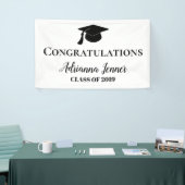 Glückwünsche graduieren einfaches banner (Messeveranstaltung)
