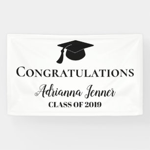 Glückwünsche graduieren einfaches banner