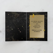 Glückwünsche graduieren, SONNEN sich, MOON, Karte (Innenseite)