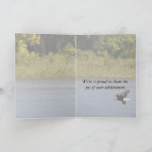 Glückwünsche graduieren ~ Weißkopfseeadler Karte (Innenseite)