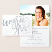 GLÜCKWÜNSCHE IN UNSEREM GRAD FOLIENKARTE (Anzeige)