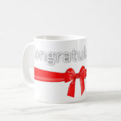 Glückwünsche Kaffeetasse (Vorderseite Links)