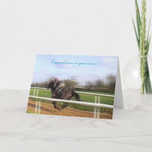 Glückwünsche kardieren (Sie sind ein Sieger) Karte