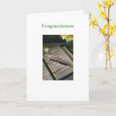 Glückwünsche Karte (Gelbe Blume)