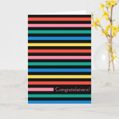 Glückwünsche Karte (Gelbe Blume)