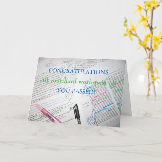 GLÜCKWÜNSCHE KARTE (Gelbe Blume)