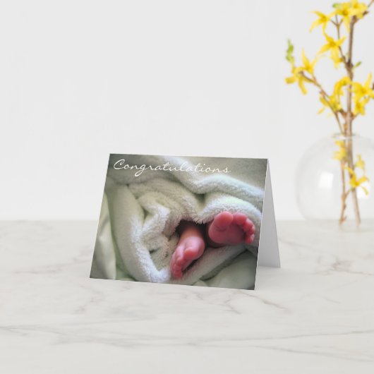 Glückwünsche Karte (Gelbe Blume)