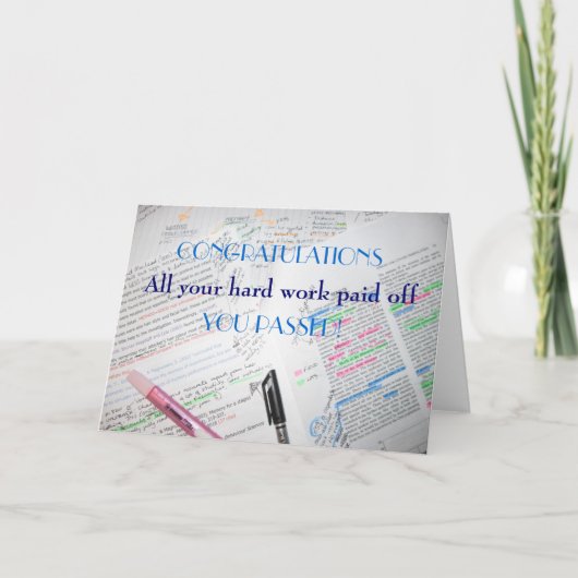 GLÜCKWÜNSCHE KARTE (Vorderseite)