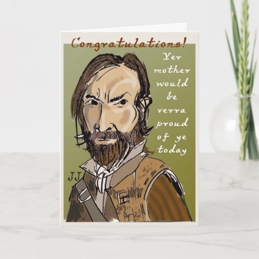 Glückwünsche! Karte (Vorderseite)