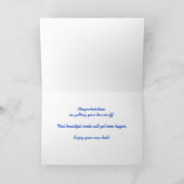 Glückwünsche Karte (Innenseite)