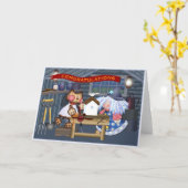 Glückwünsche Karte (Gelbe Blume)