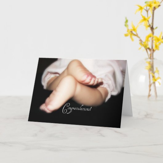 GLÜCKWÜNSCHE KARTE (Gelbe Blume)