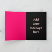 Glückwünsche! Karte ~ Calla-Fantasie-Rosa 2 (Innenseite)