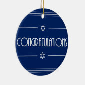 Glückwünsche Keramik Ornament (Rechts)