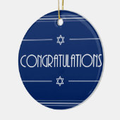 Glückwünsche Keramik Ornament (Links)