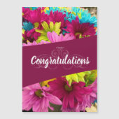 Glückwünsche Magnetkarte (Vorderseite)