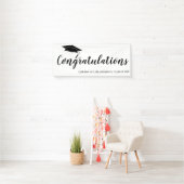 Glückwünsche mit schwarzem banner (Insitu)