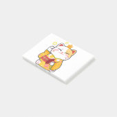 Glückwünsche-on-making-a-fortune-japane Post-it Klebezettel (angewinkelt)