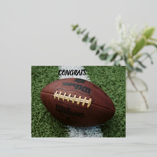 Glückwünsche Postkarte (Stehend vorne)