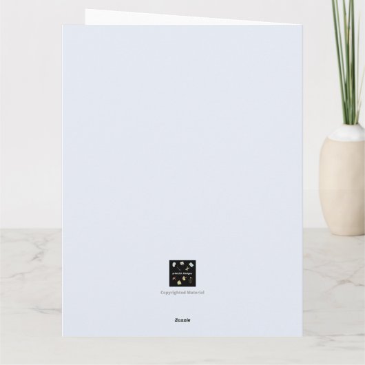 GLÜCKWÜNSCHE SON!!! KARTE (Rückseite)