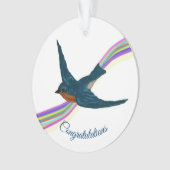 "Glückwünsche, "trauten sich Sie, Sie träumten, Ornament (Vorderseite)