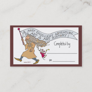 Glückwünsche! Visitenkarte