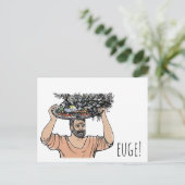 Glückwünsche von Grumio Postkarte (Stehend Vorderseite)