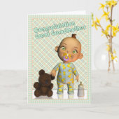 Glückwünsche zu einer Großmutter Karte (Gelbe Blume)