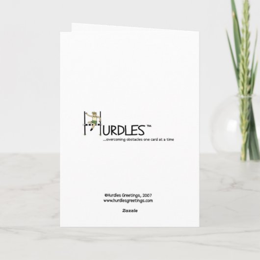 Glückwünsche - zu ihm karte (Rückseite)