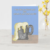 Glückwünsche - zu ihm karte (Gelbe Blume)