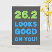 Glückwünsche zum Abschluss einer Marathon-Grußkart Karte (Gelbe Blume)