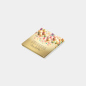 Glückwünsche zum leuchtenden Geburtstag Post-it Klebezettel (angewinkelt)