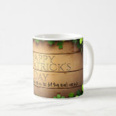 Glückwünsche zum St. Patrick's Day 🍀 Kaffeetasse (VorderseiteRechts)