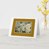 Glückwünsche zur Verlängerung Ihrer Stimme Karte (Gelbe Blume)