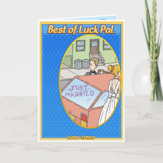 GlückwünscheHoneymooner! Karte (Vorderseite)