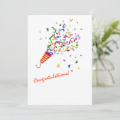 Glückwunschkarte (Stehend Vorderseite)