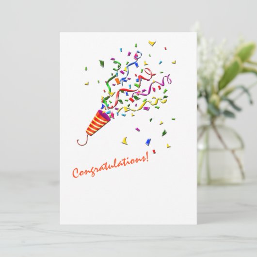 Glückwunschkarte (Stehend Vorderseite)