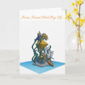 Glückwunschkarte "Alexander's Triumph" Karte (Gelbe Blume)