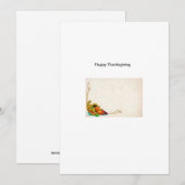 Glückwunschkarte Dankeskarte (Vorne/Hinten)