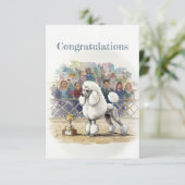 Glückwunschkarte Dankeskarte (Stehend Vorderseite)