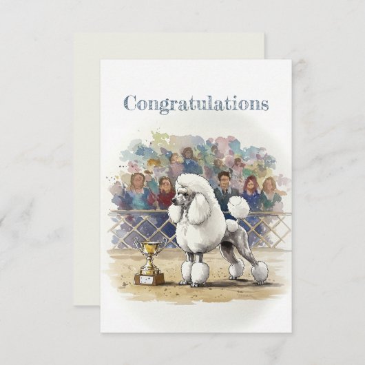 Glückwunschkarte Dankeskarte (Vorne/Hinten)