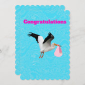 Glückwunschkarte Einladung (Vorne/Hinten)