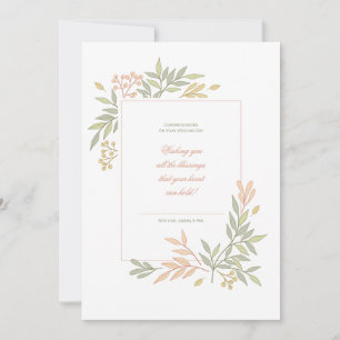 Glückwunschkarte Feiertagskarte