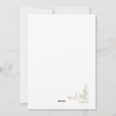 Glückwunschkarte Feiertagskarte (Rückseite)